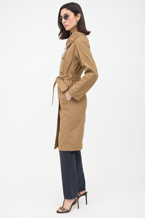 Saint Laurent Belted Trench Coat