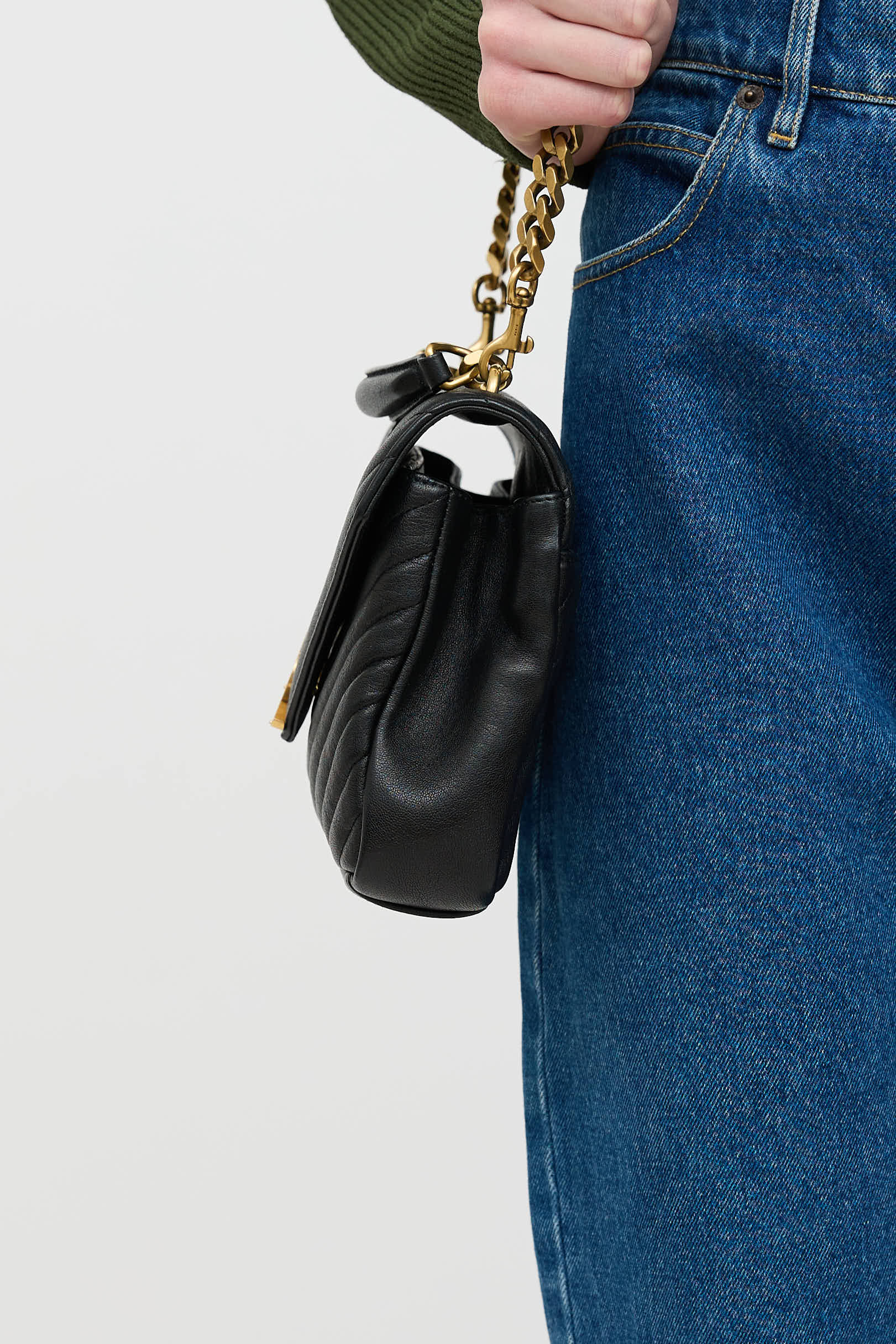Saint Laurent Medium College Chain Bag