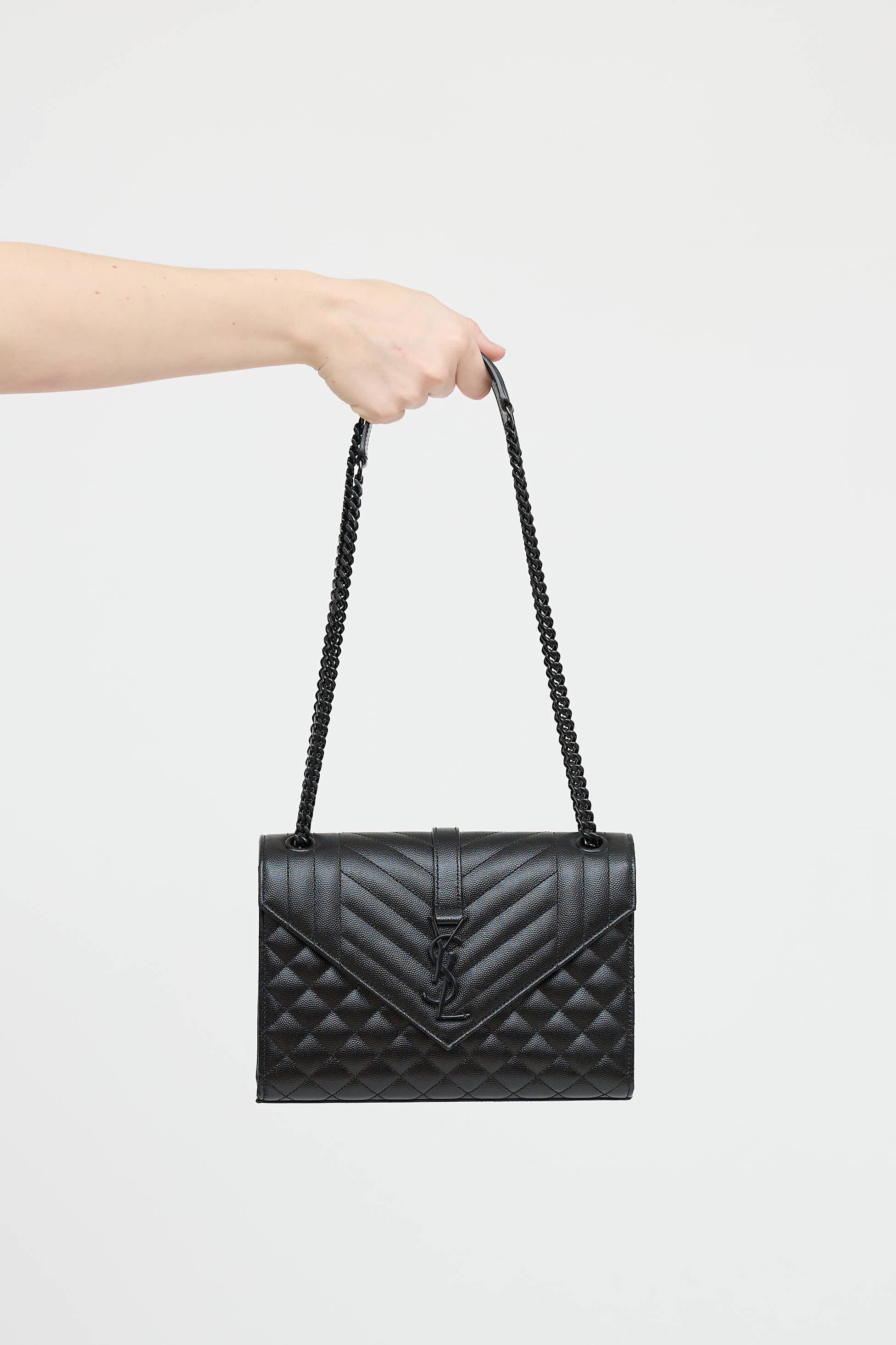 Saint Laurent 2019 Quilted Envelope Bag