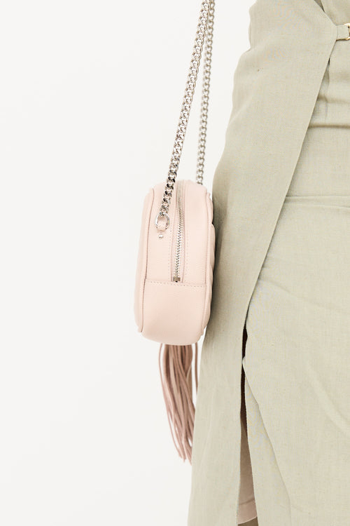 Saint Laurent Chevron Mini Lou  Bag