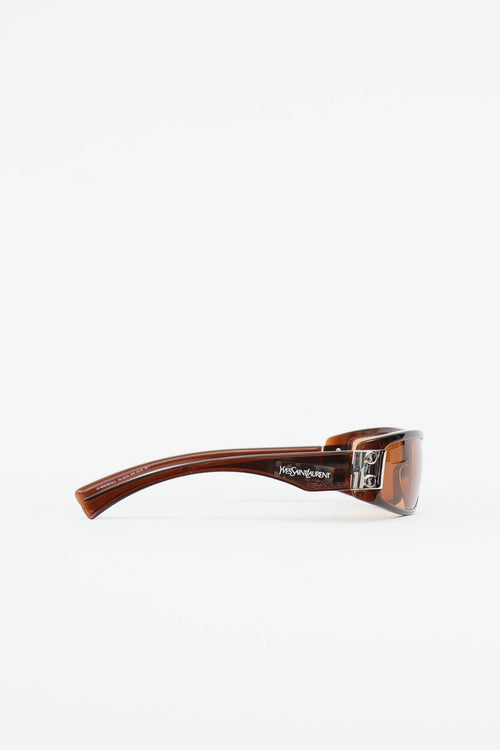 Saint Laurent 2137/S NY6 Rectangular Sunglasses