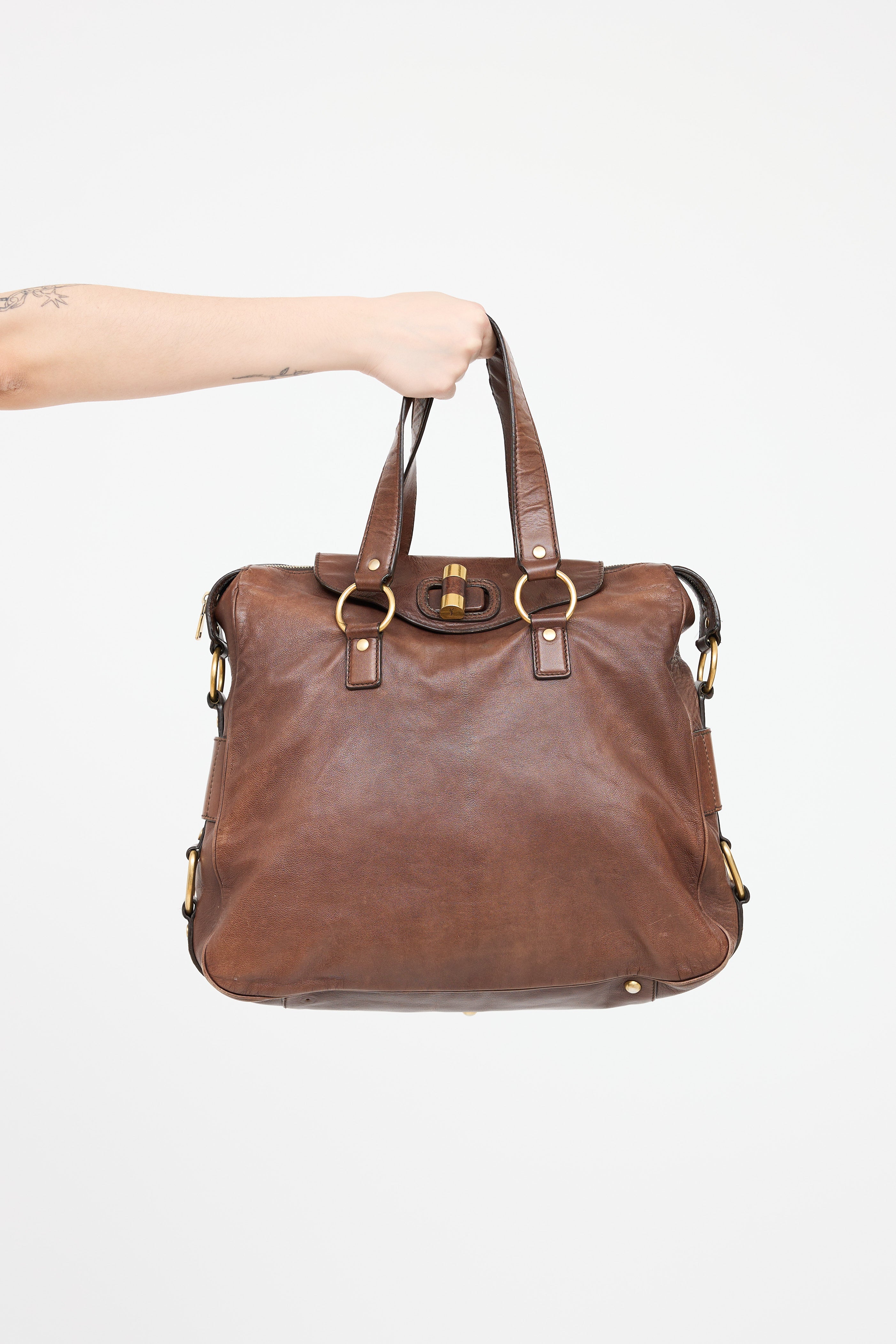Saint Laurent Messenger Muse Bag