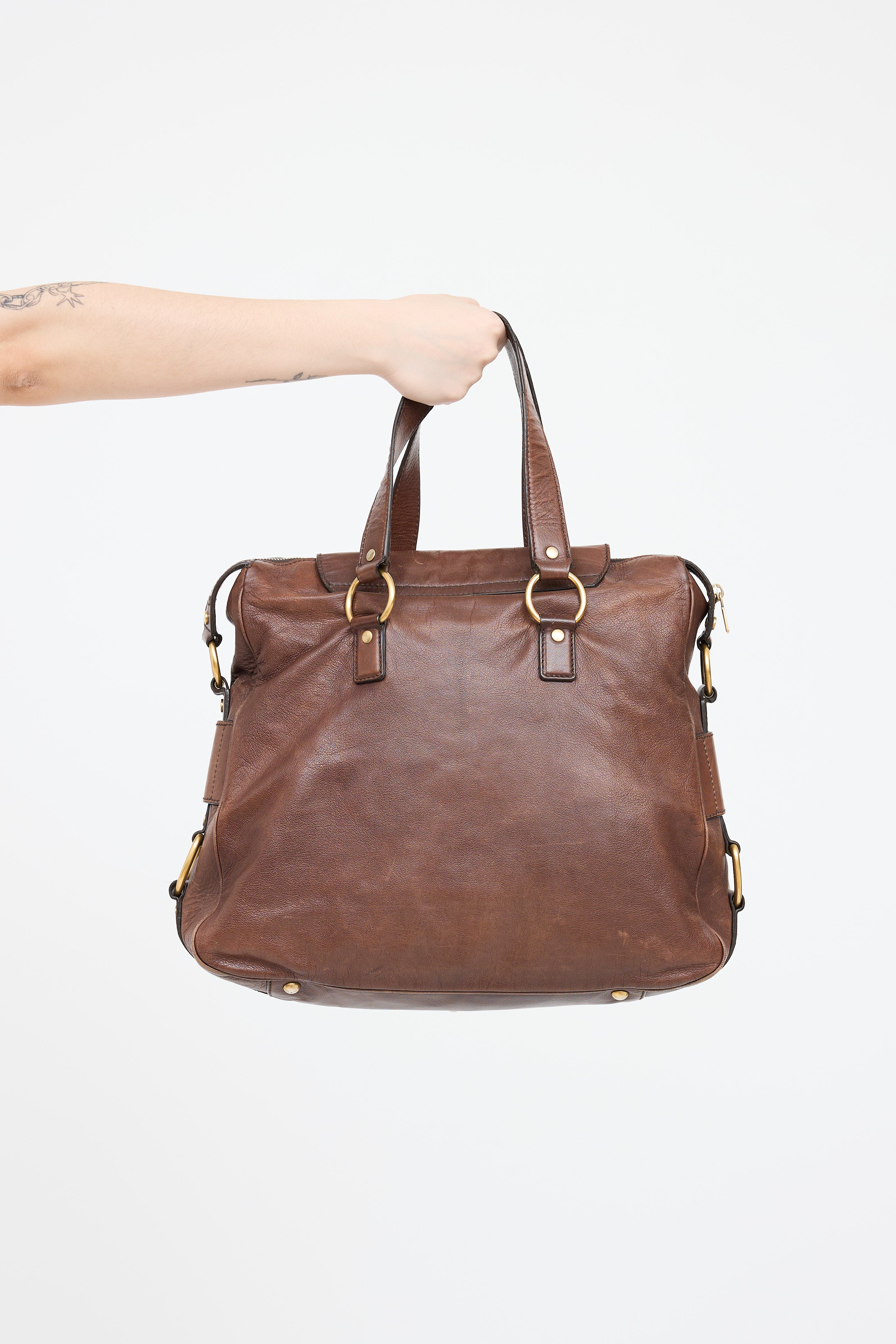 Saint Laurent Messenger Muse Bag