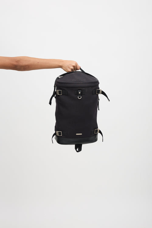 Saint Laurent Canvas Rivington Race Backpack