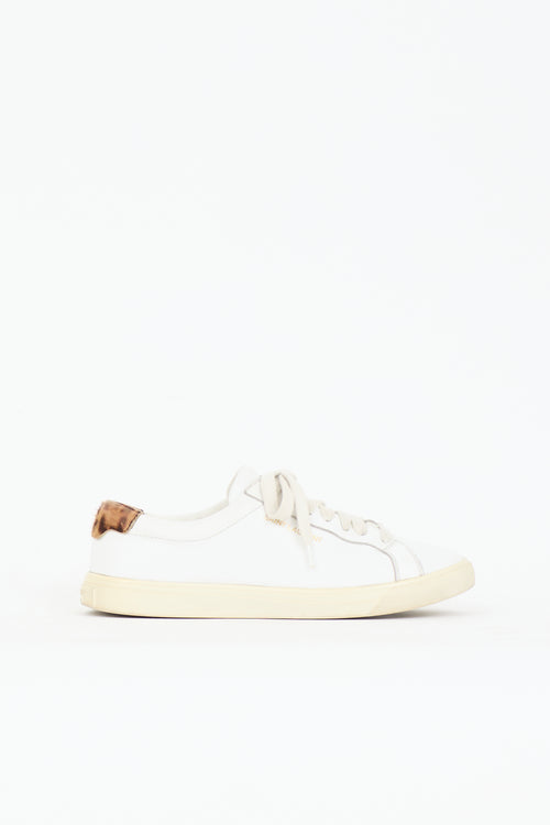 Saint Laurent Leather Court Sneaker