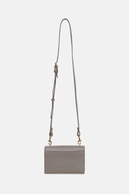 Saint Laurent Sunset Leather Wallet On Chain