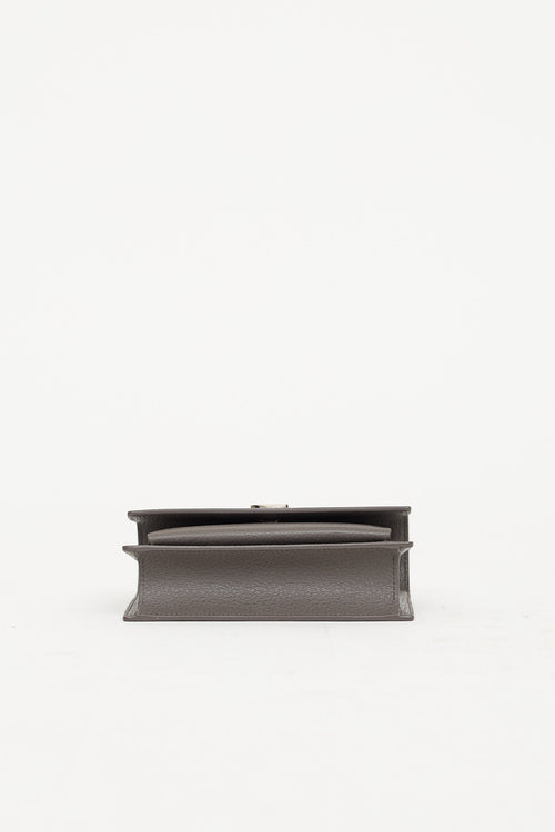 Saint Laurent Sunset Leather Wallet On Chain