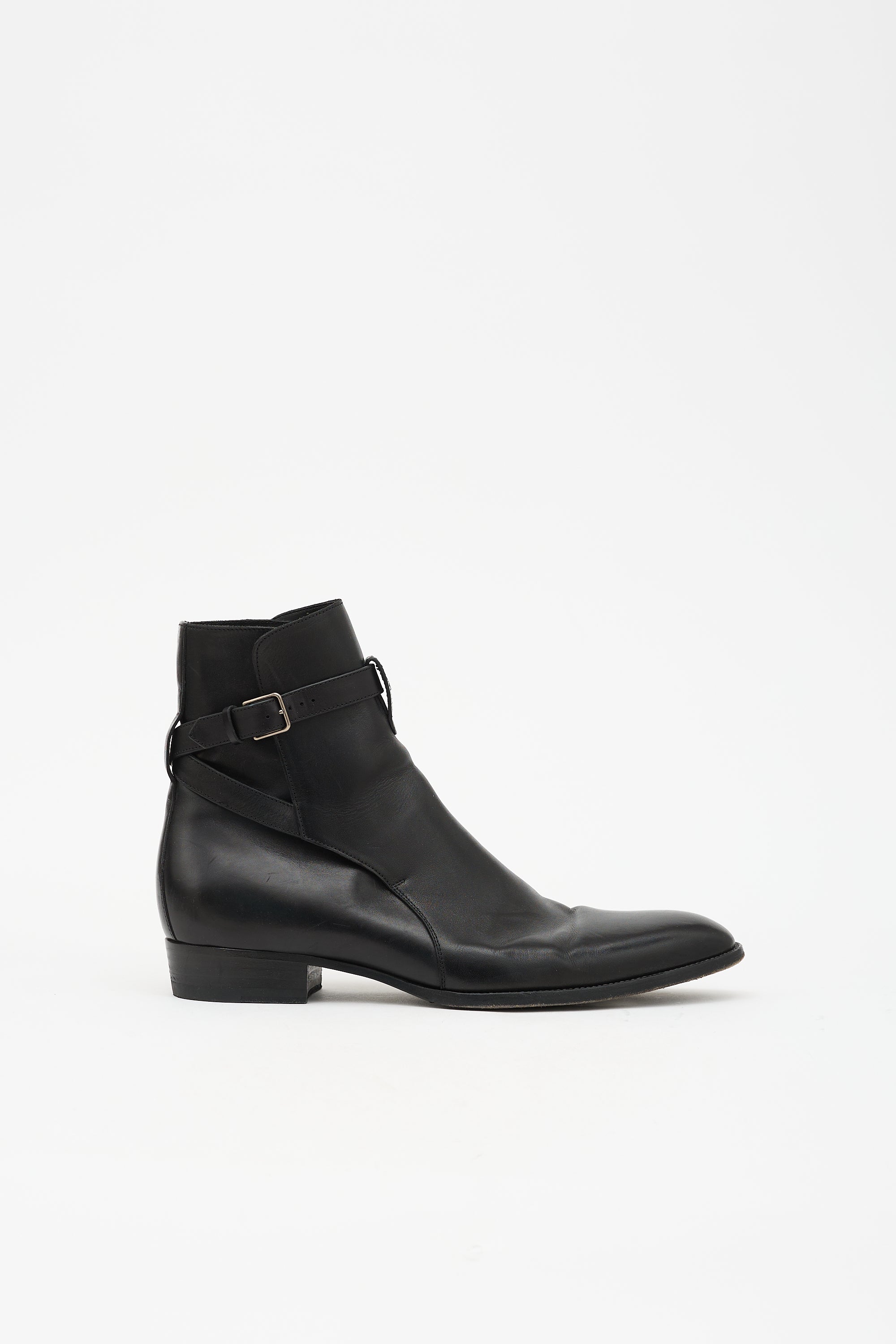Saint Laurent Leather Chelsea Boot