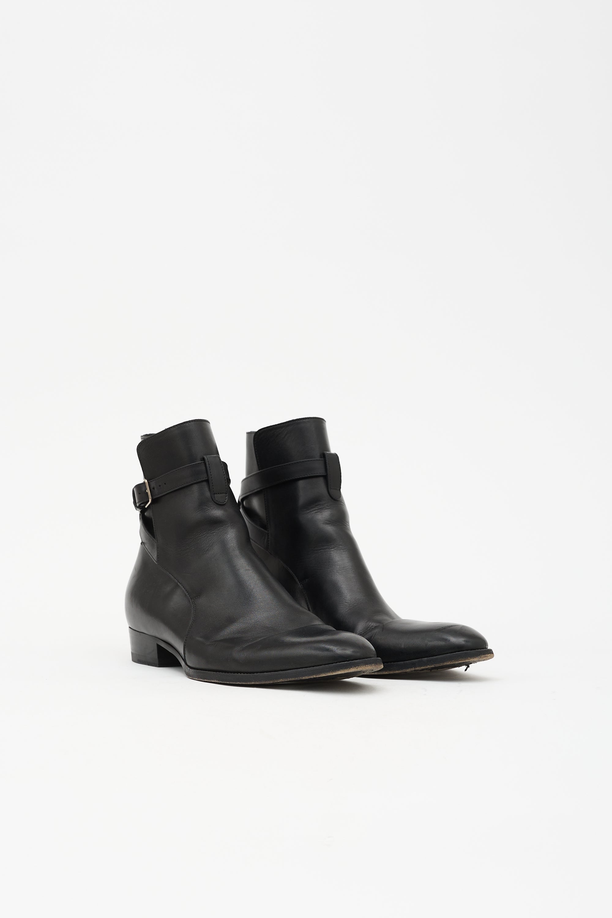 Saint Laurent Leather Chelsea Boot