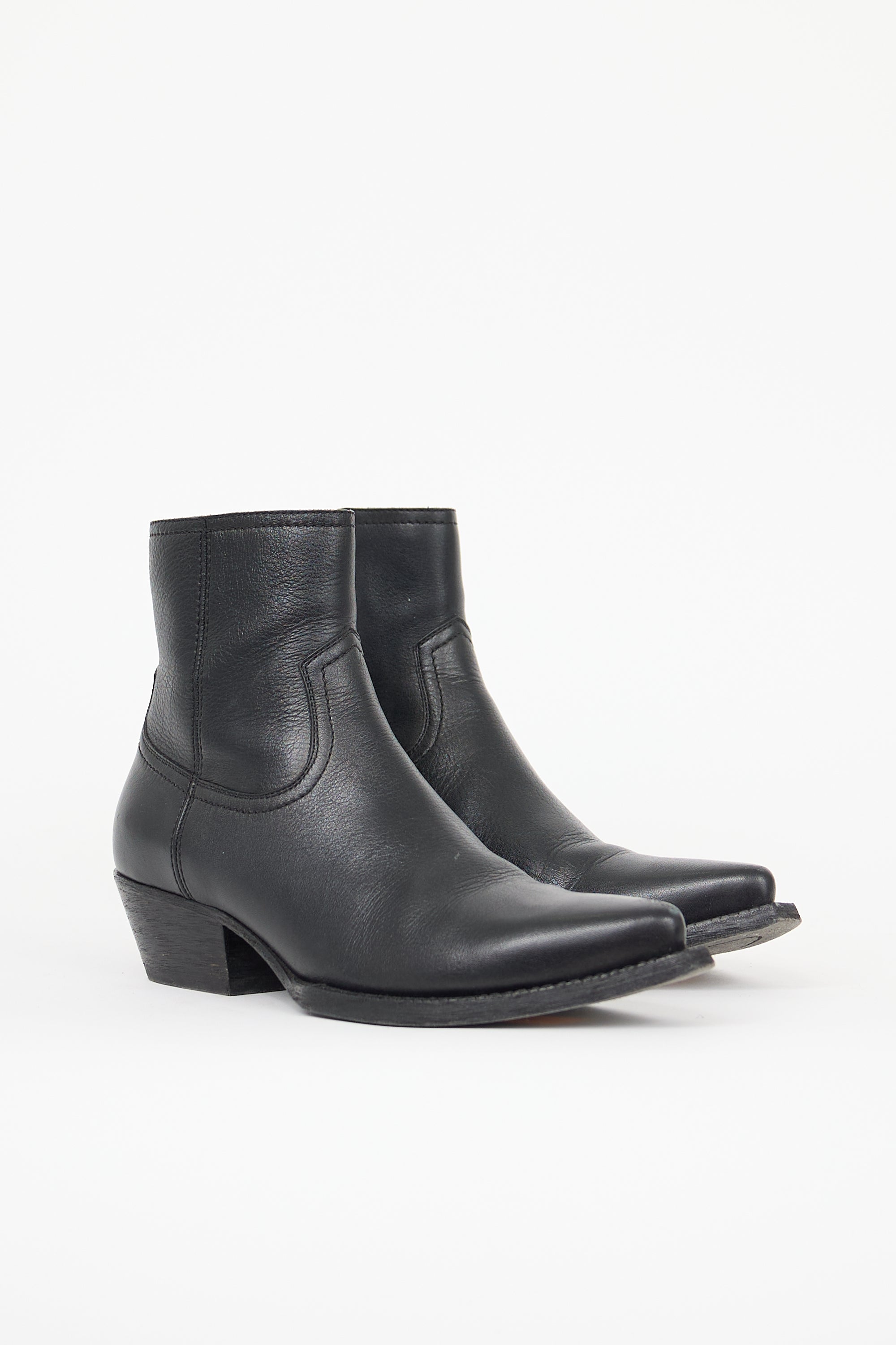 Saint Laurent Leather Lukas 40mm Boot