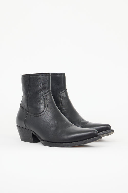 Saint Laurent Leather Lukas 40mm Boot