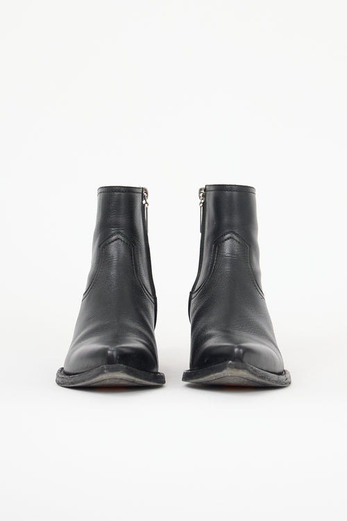Saint Laurent Leather Lukas 40mm Boot