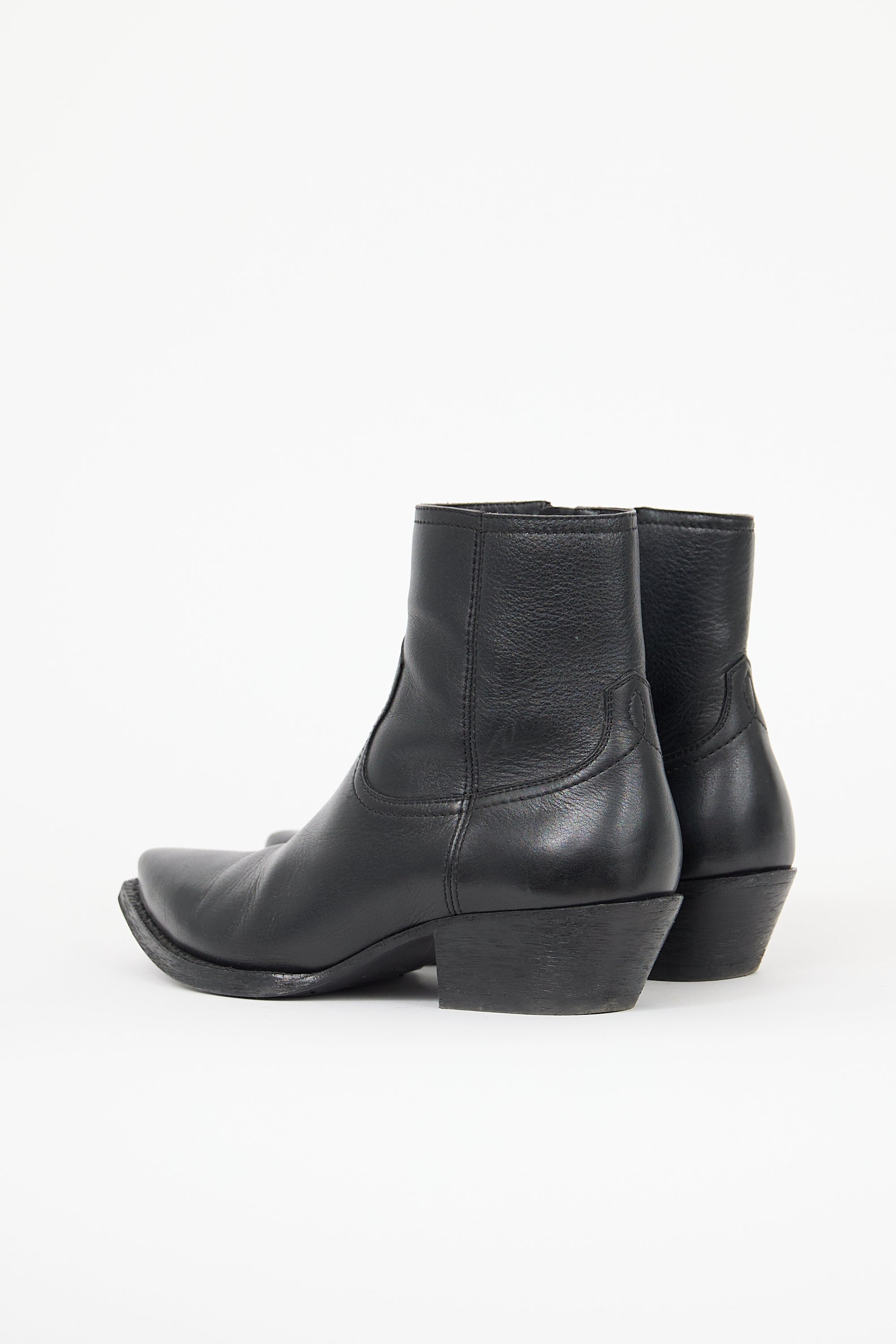 Saint Laurent Leather Lukas 40mm Boot