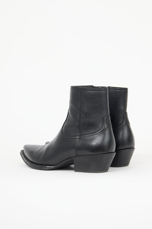 Saint Laurent Leather Lukas 40mm Boot