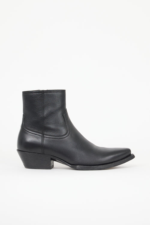Saint Laurent Leather Lukas 40mm Boot