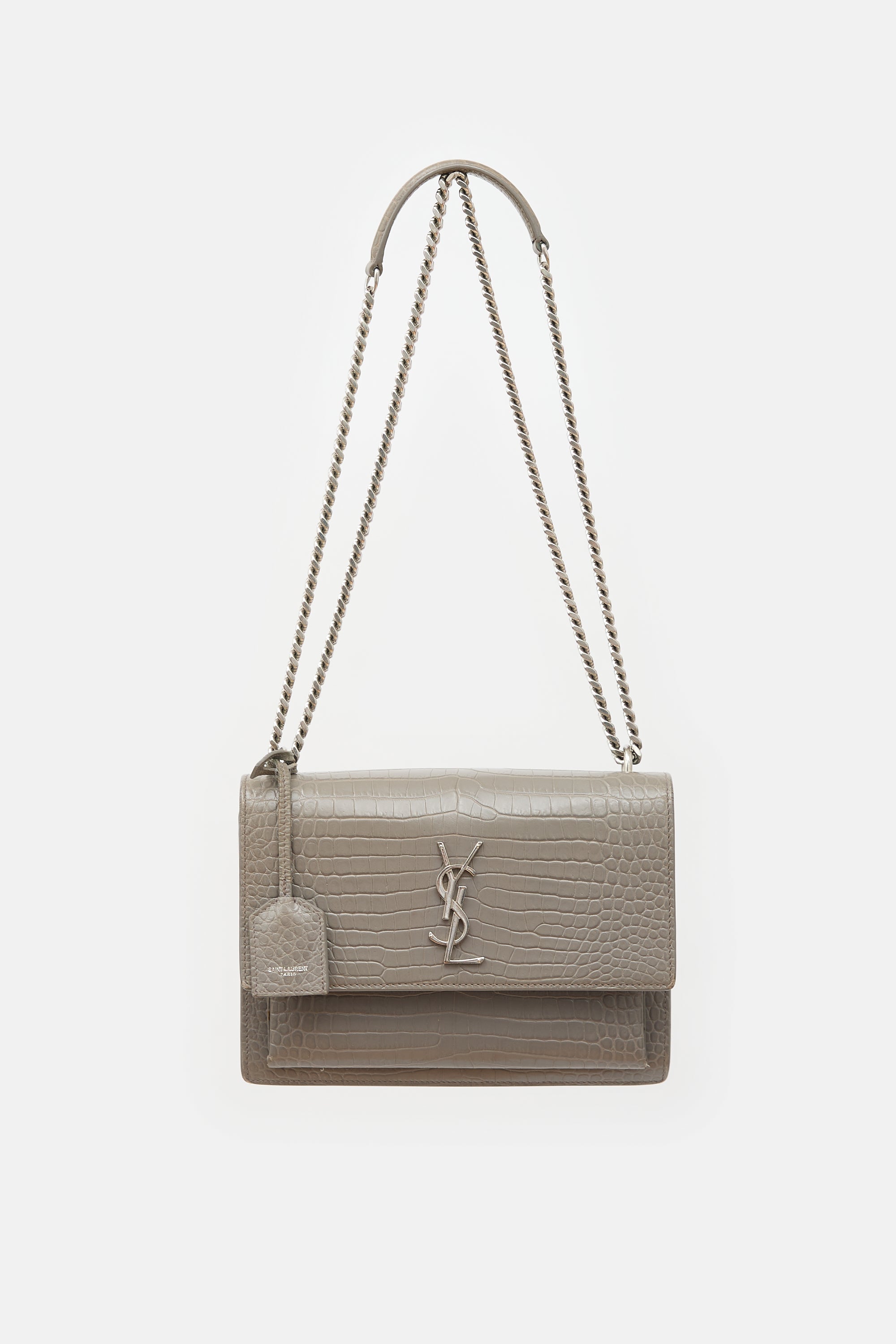 Saint Laurent Leather Medium Sunset Bag
