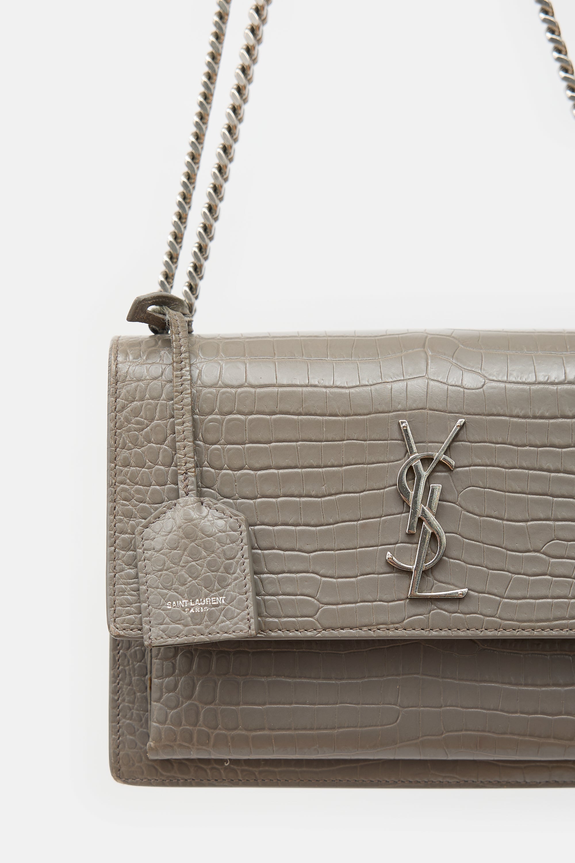 Saint Laurent Leather Medium Sunset Bag