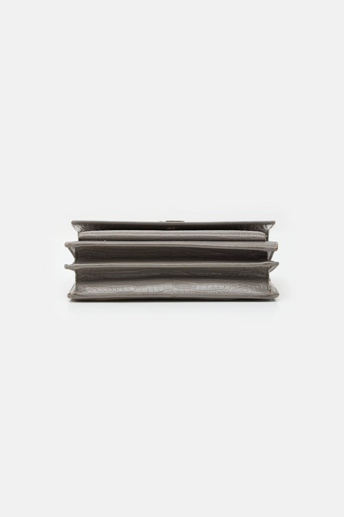 Saint Laurent Leather Medium Sunset Bag