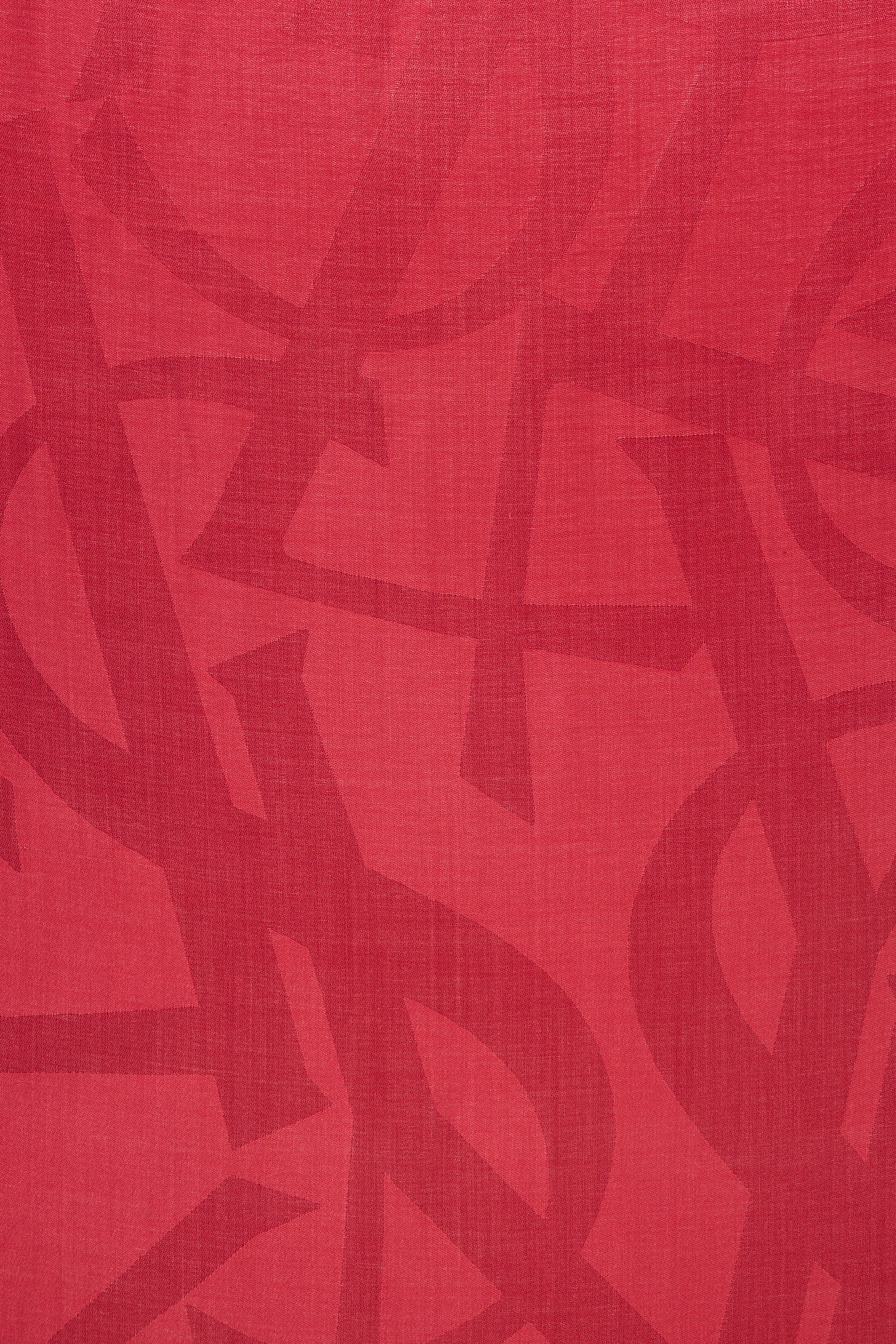 Saint Laurent Silk Cassandre Jacquard Scarf
