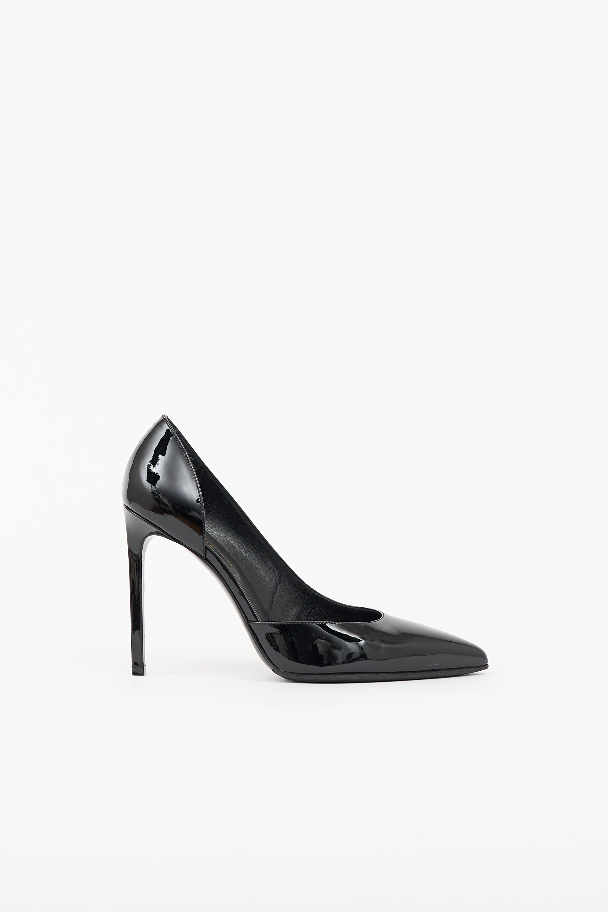 Saint Laurent Patent D'Orsay Pump