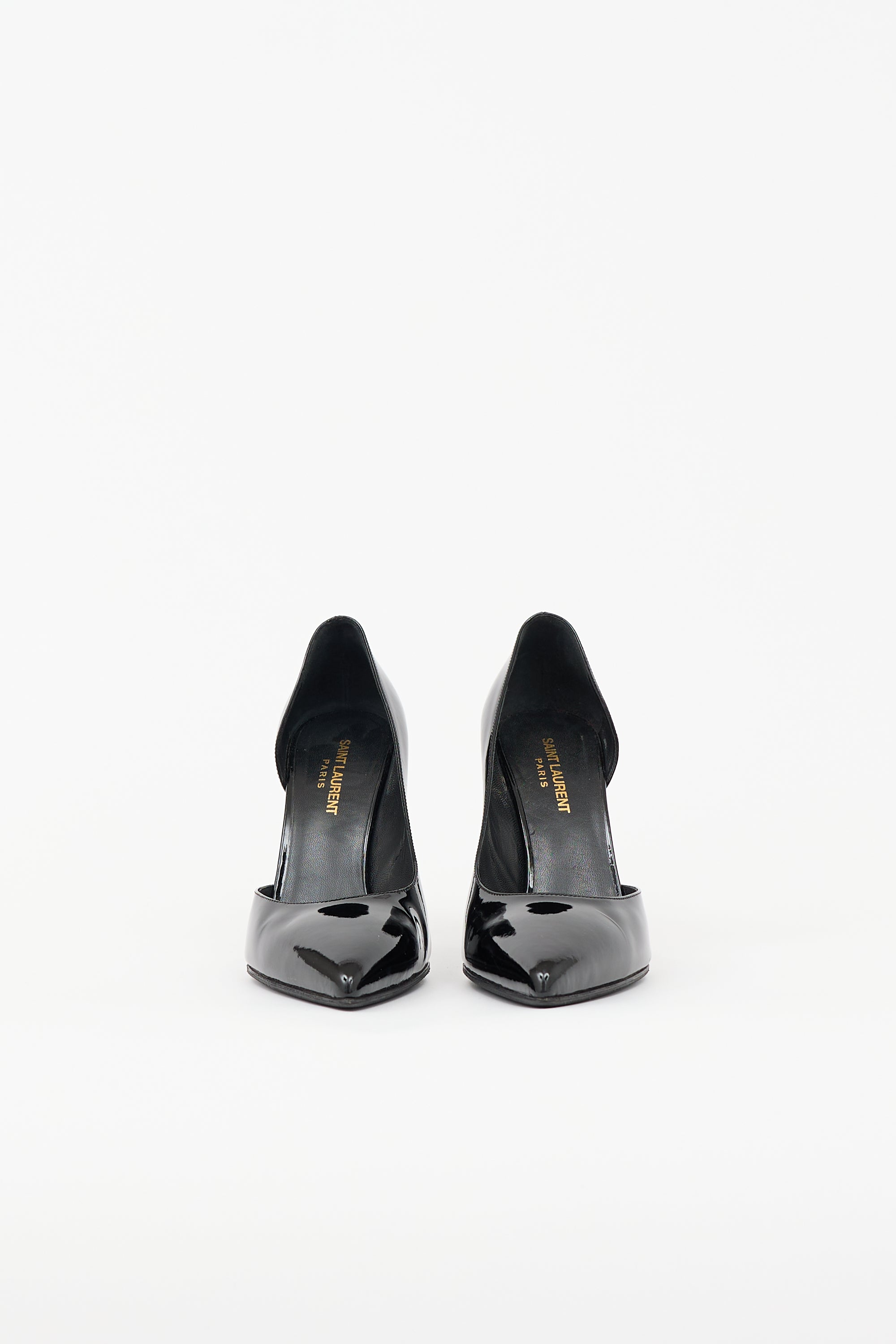 Saint Laurent Patent D'Orsay Pump