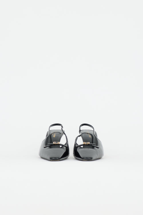 Saint Laurent Patent Blade Heel