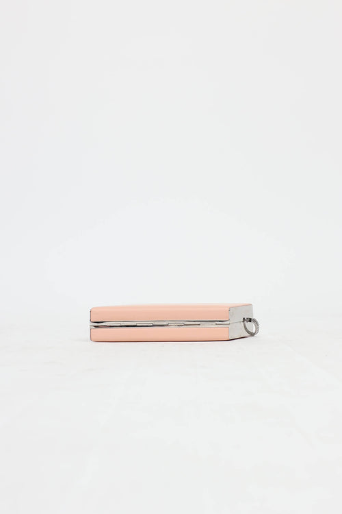 Saint Laurent Diagonal Box Clutch