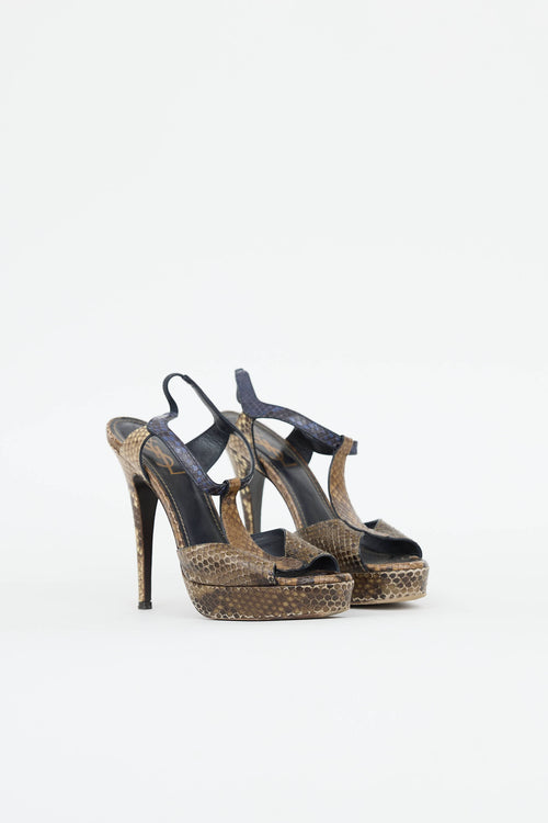 Saint Laurent Python Heel