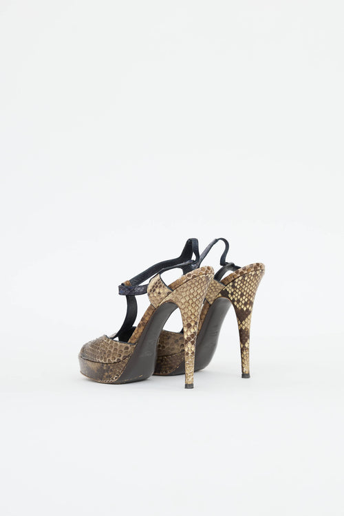 Saint Laurent Python Heel