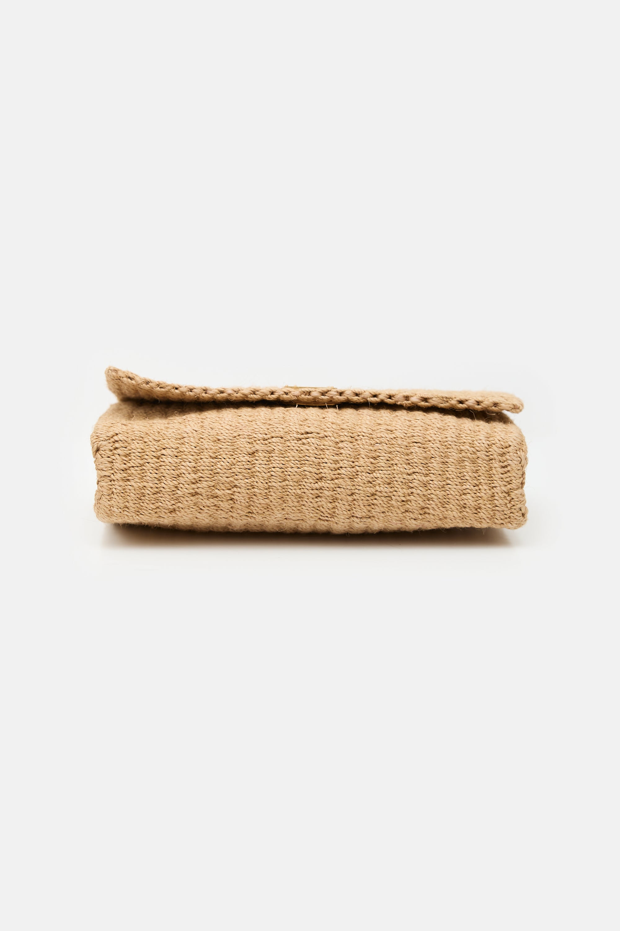 Saint Laurent Raffia Kate Bag