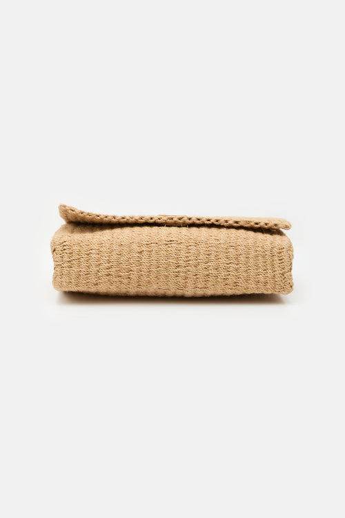 Saint Laurent Raffia Kate Bag