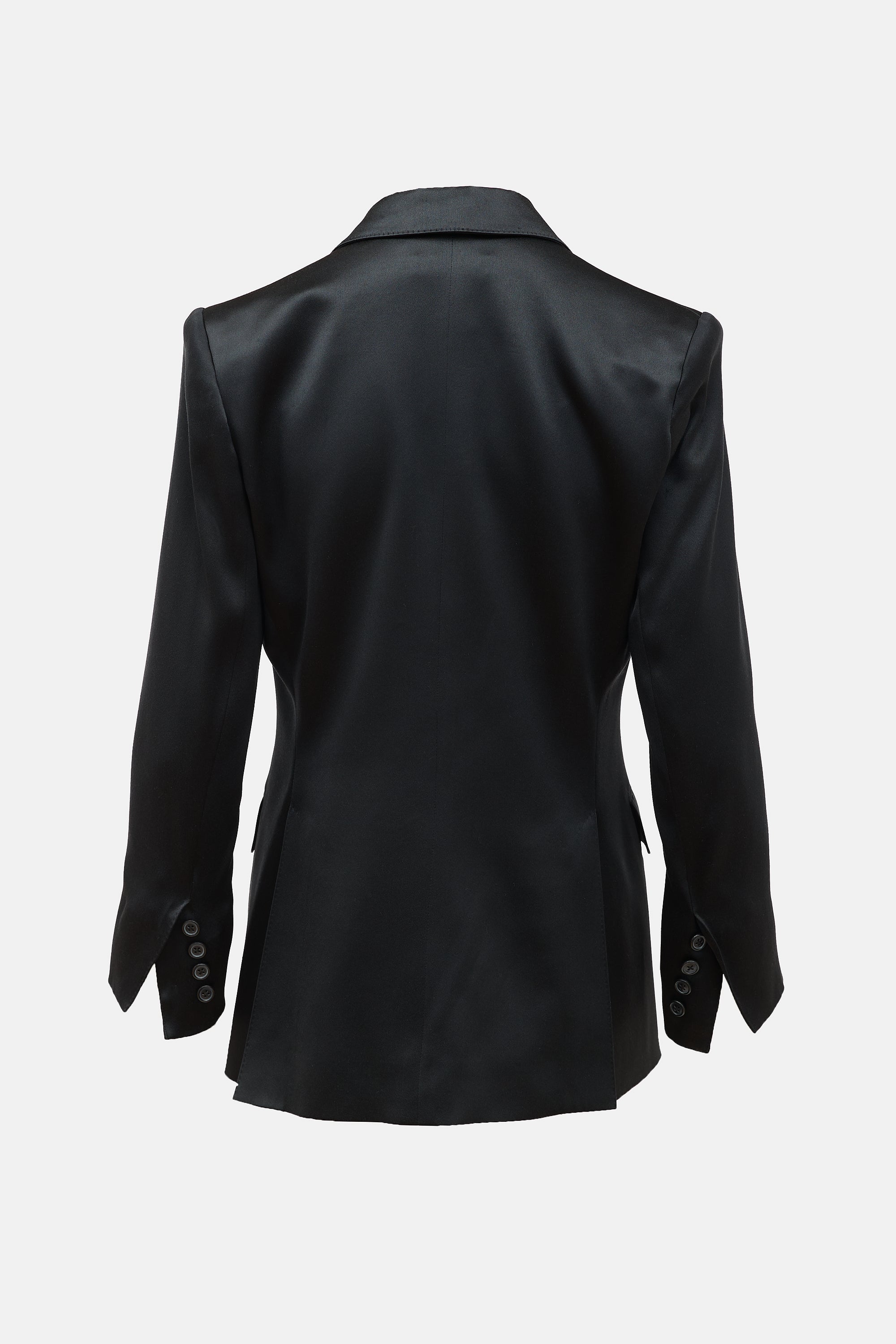 Saint Laurent SS 2001 Silk Tailored Blazer