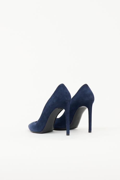 Saint Laurent Suede Anja Pump