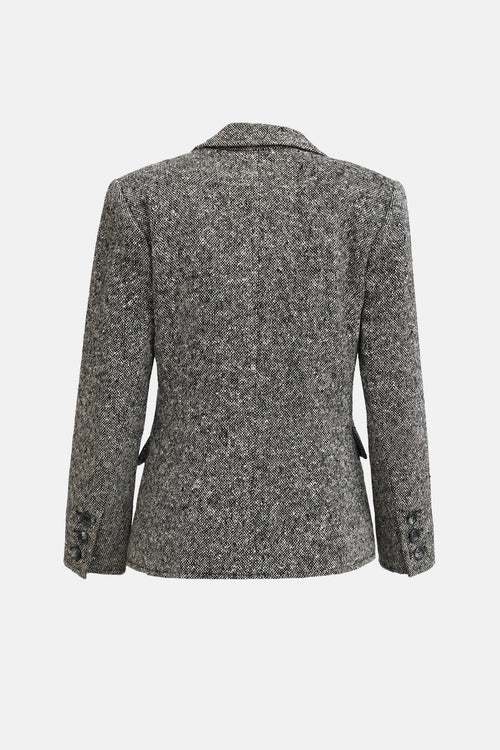 Saint Laurent C. 1980s Tweed Co-Ord Set