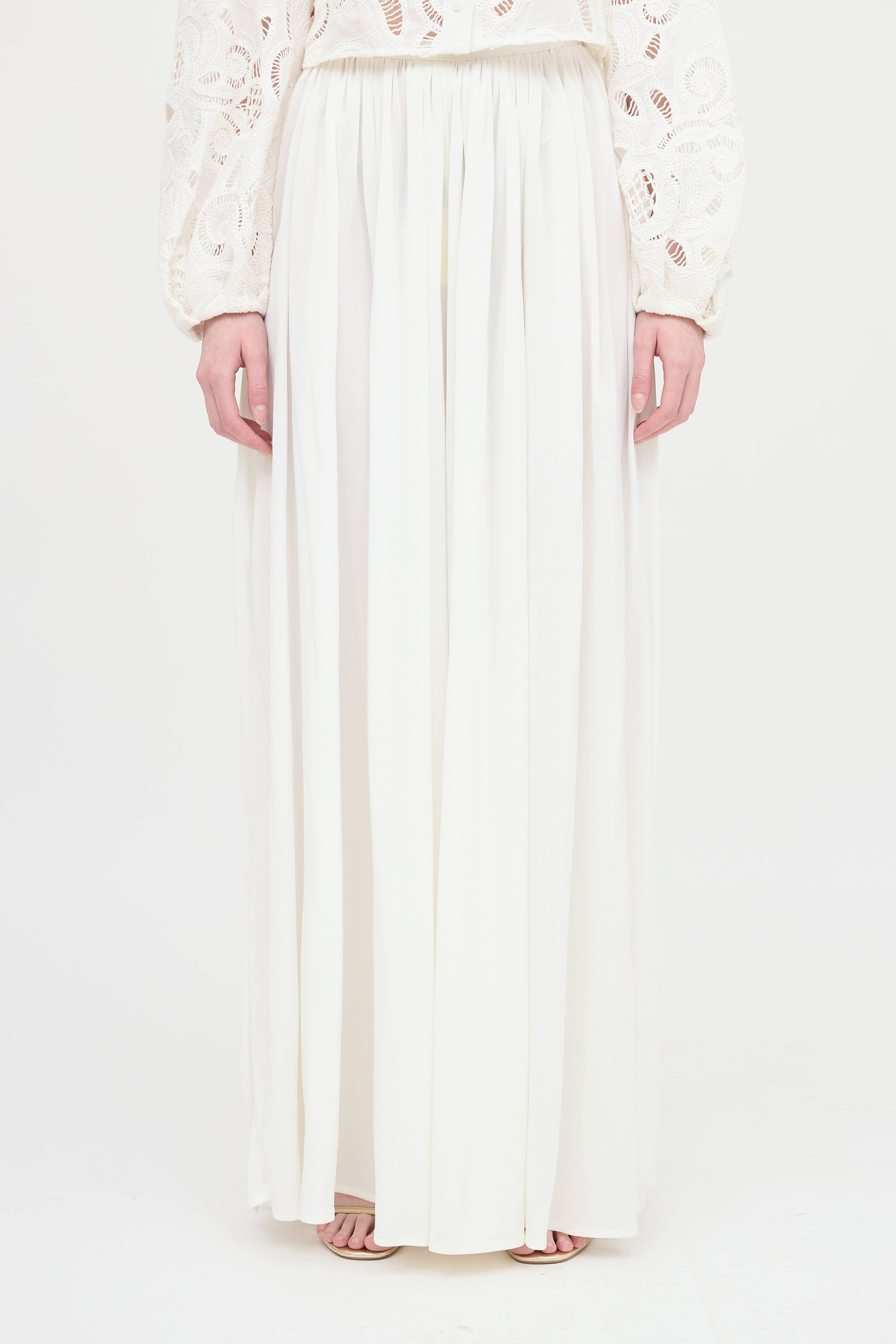 Saint Laurent Vintage Flowy Pant