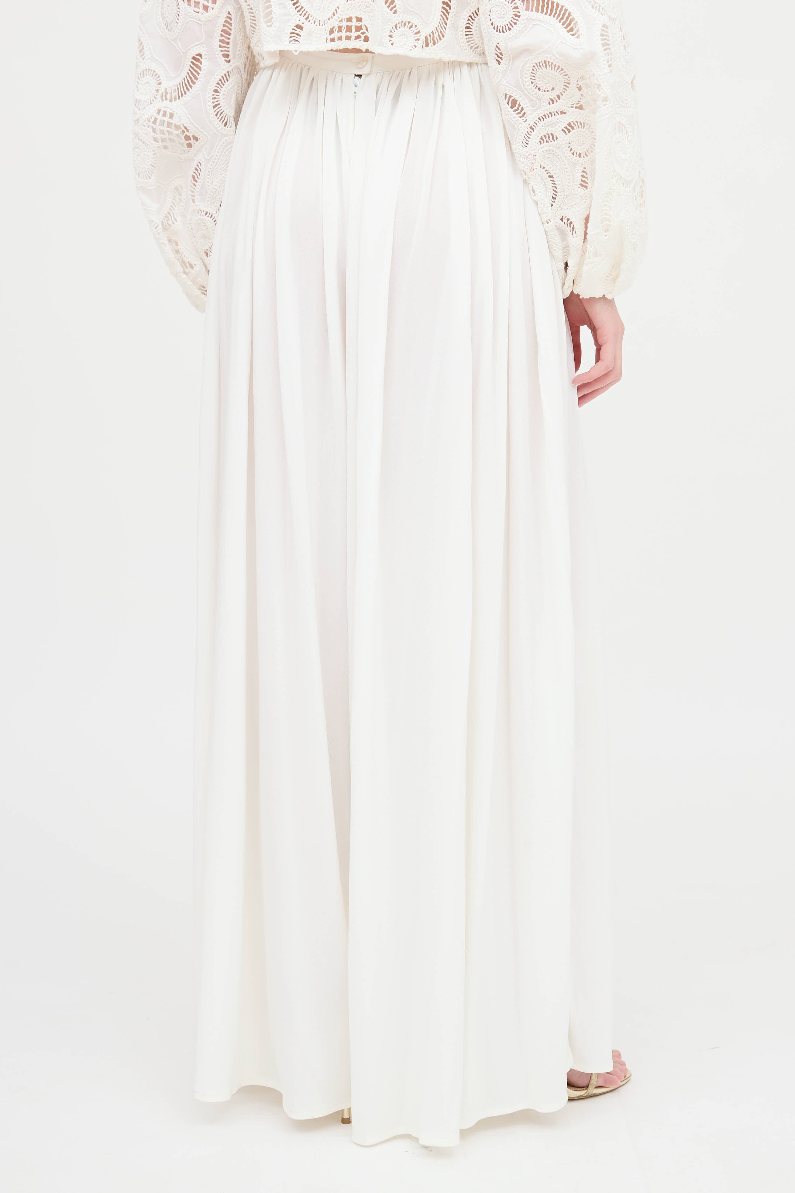 Saint Laurent Vintage Flowy Pant