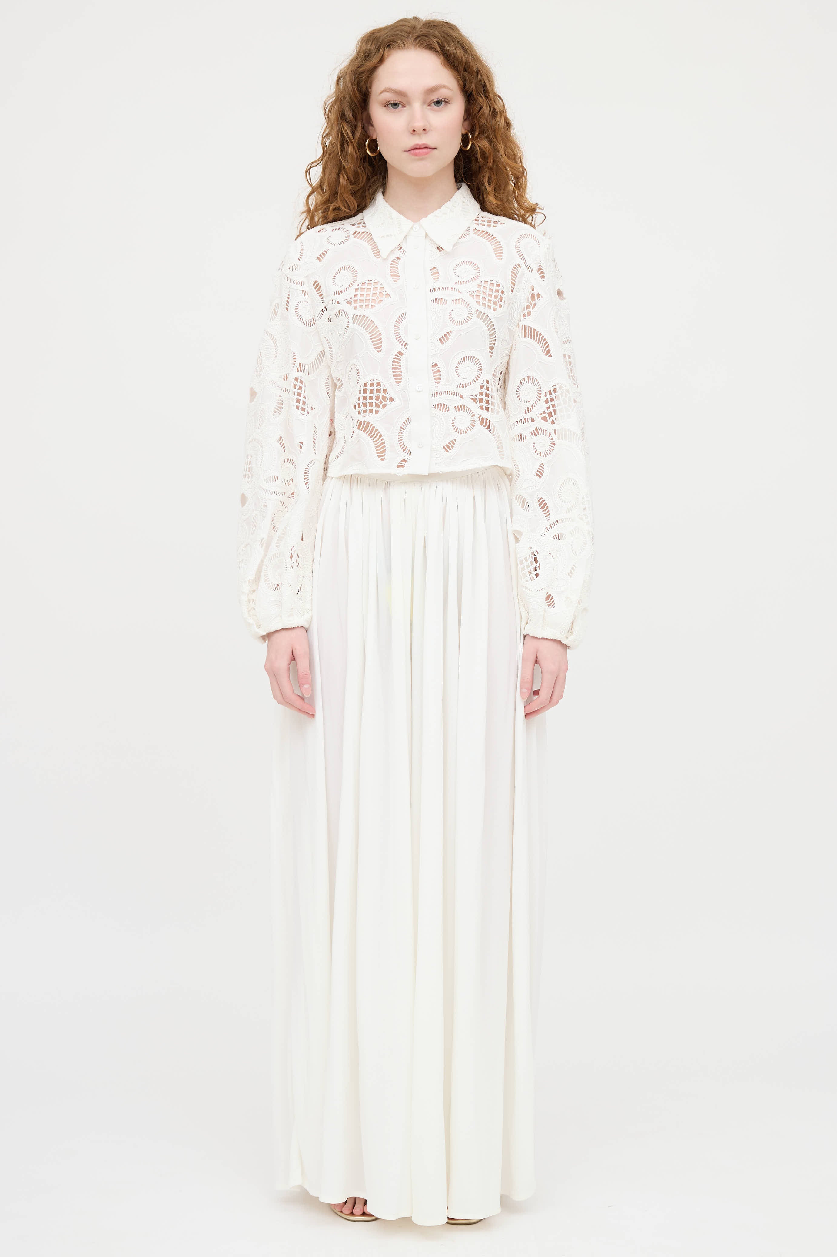Saint Laurent Vintage Flowy Pant