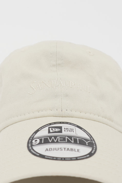 Saint Laurent X New Era Logo Baseball Cap