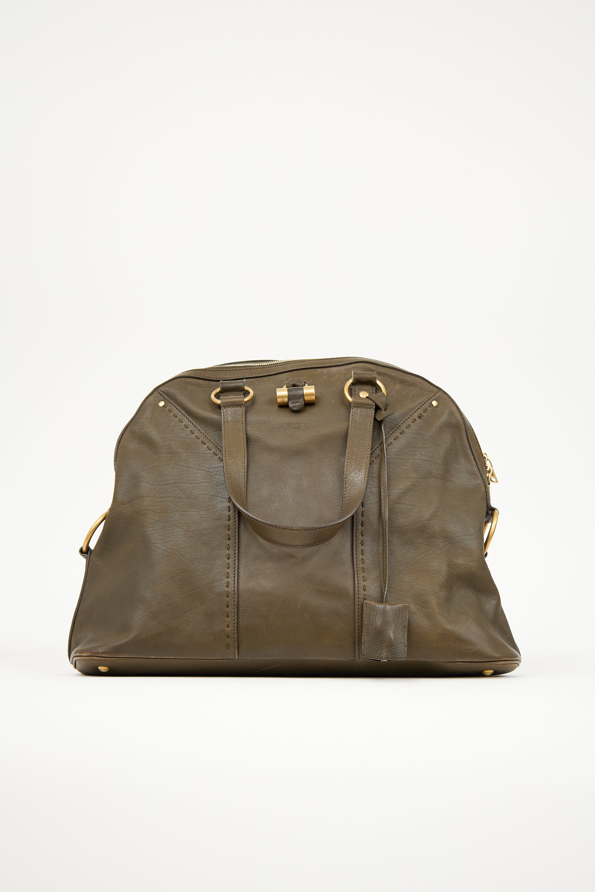 Saint Laurent Leather Large Muse Bag