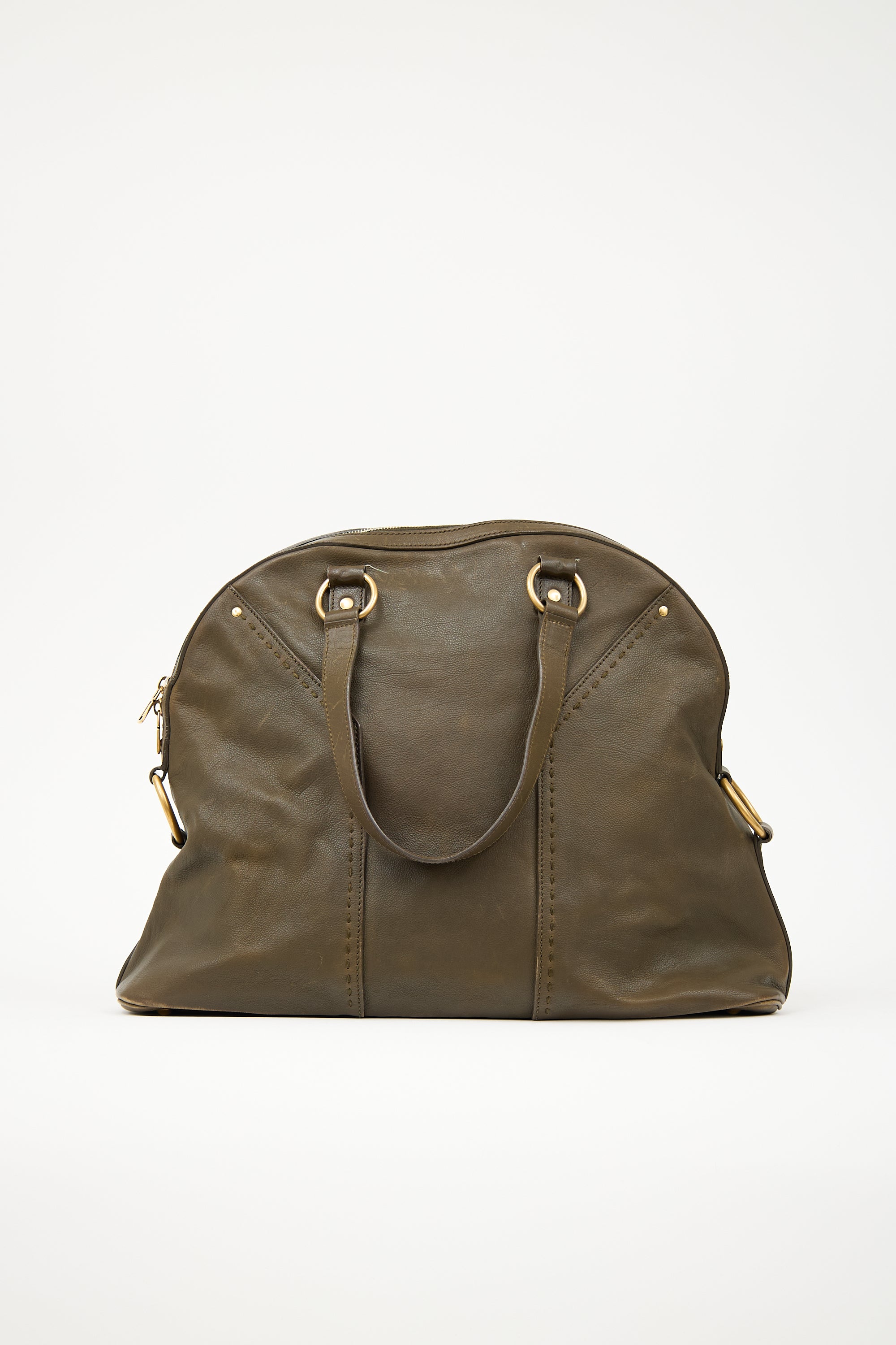Saint Laurent Leather Large Muse Bag