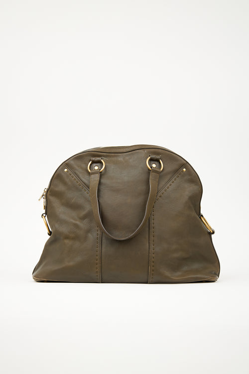 Saint Laurent Leather Large Muse Bag