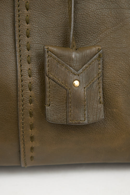 Saint Laurent Leather Large Muse Bag