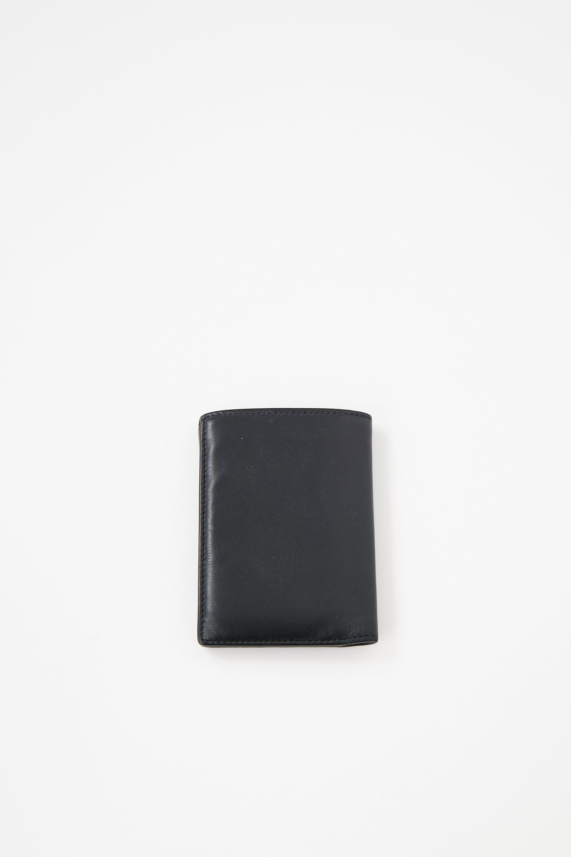 Saint Laurent Leather Logo Card Holder