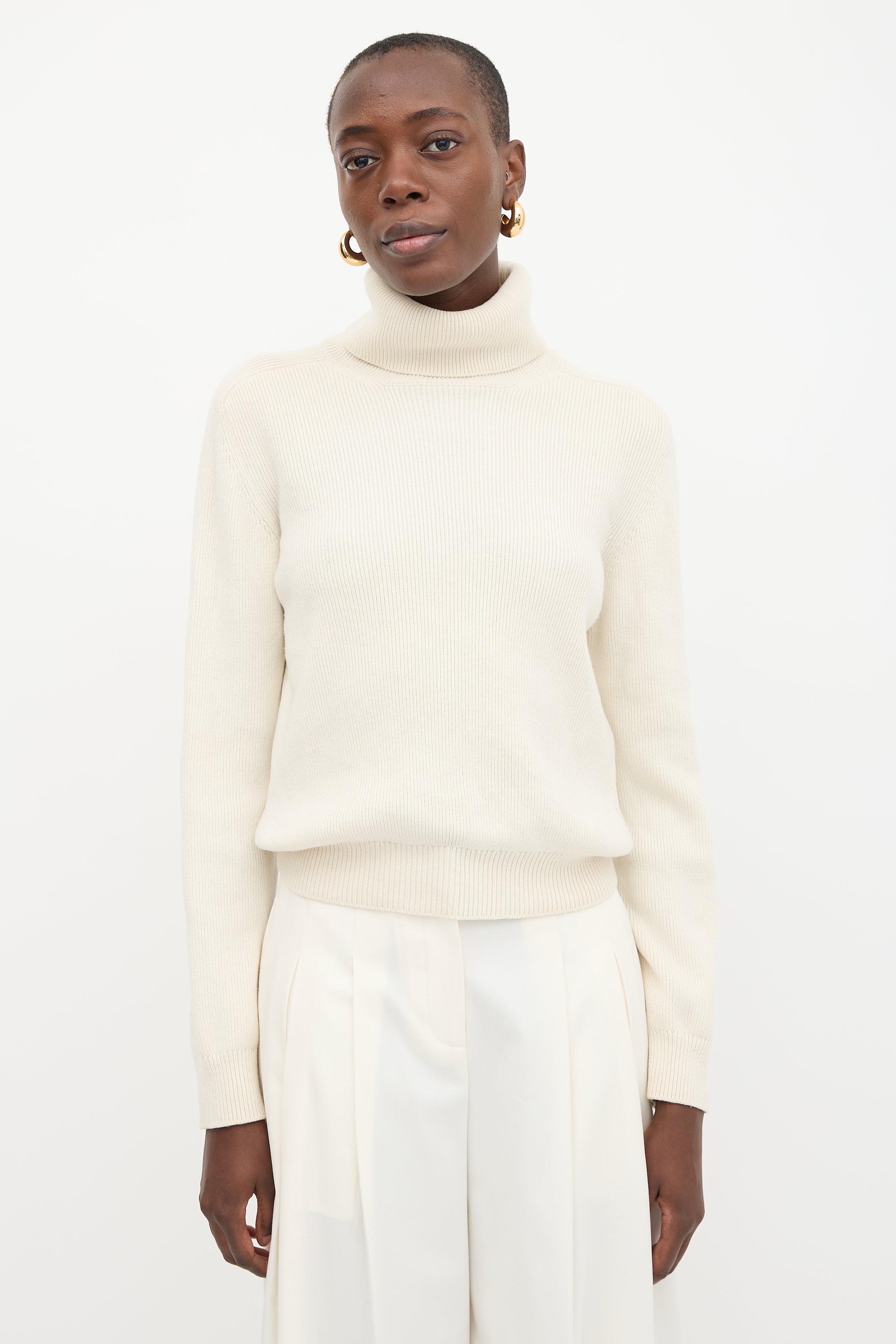 Saint Laurent Cashmere Turtleneck Sweater