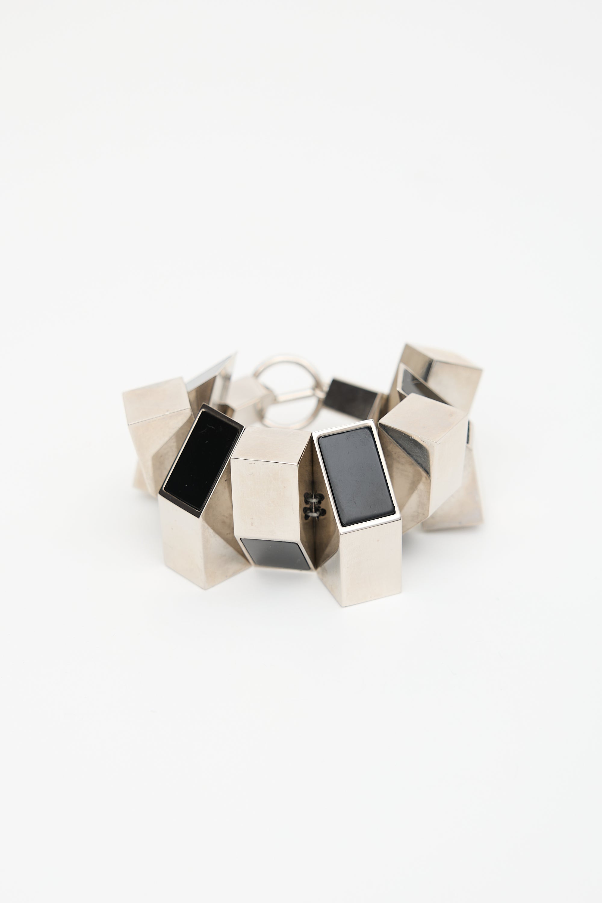Saint Laurent Chunky Geometric Bracelet