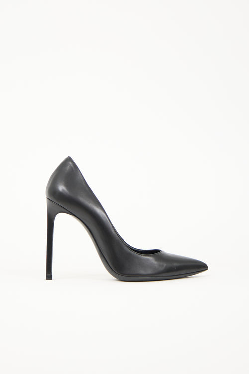 Saint Laurent Leather Paris Pump