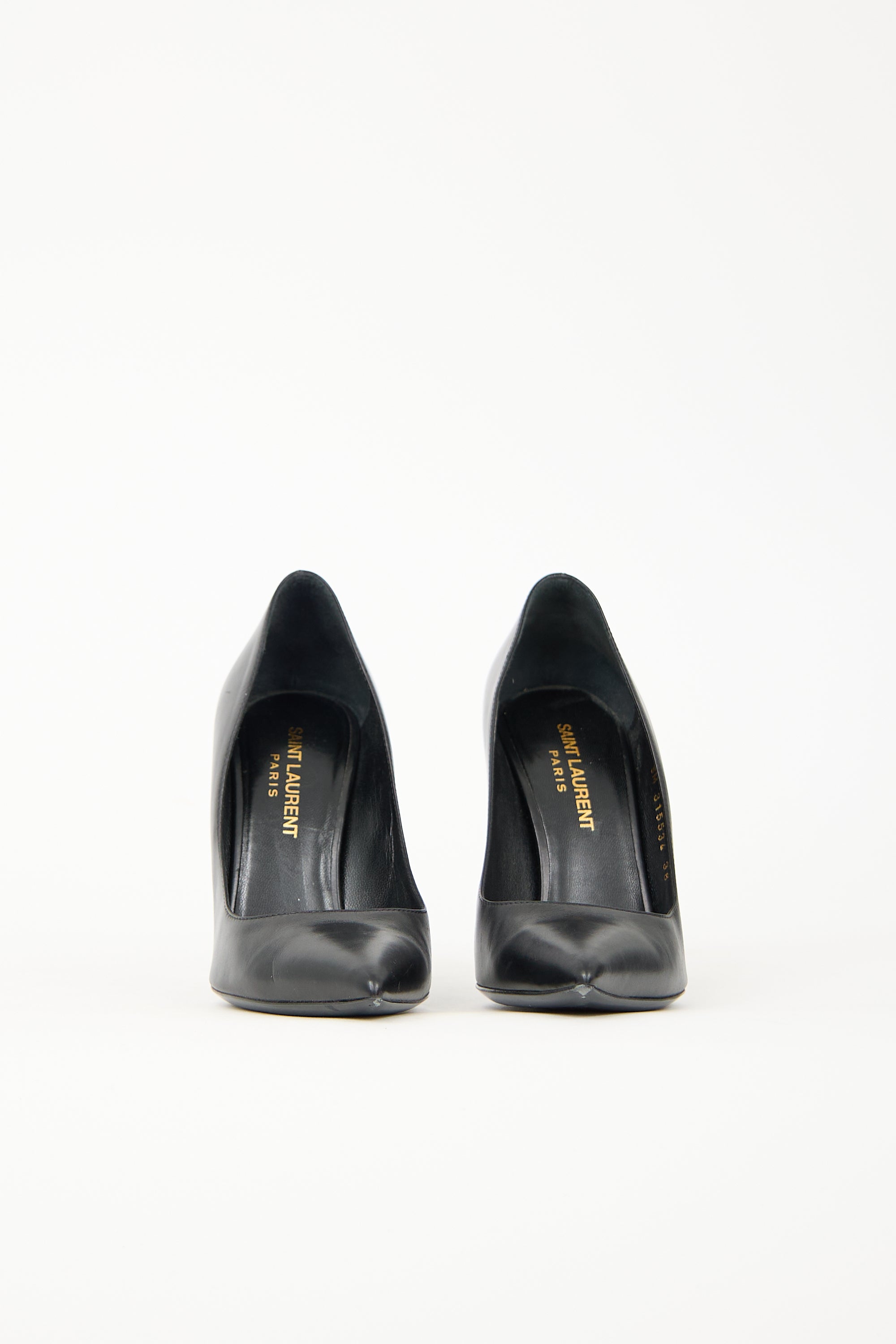 Saint Laurent Leather Paris Pump
