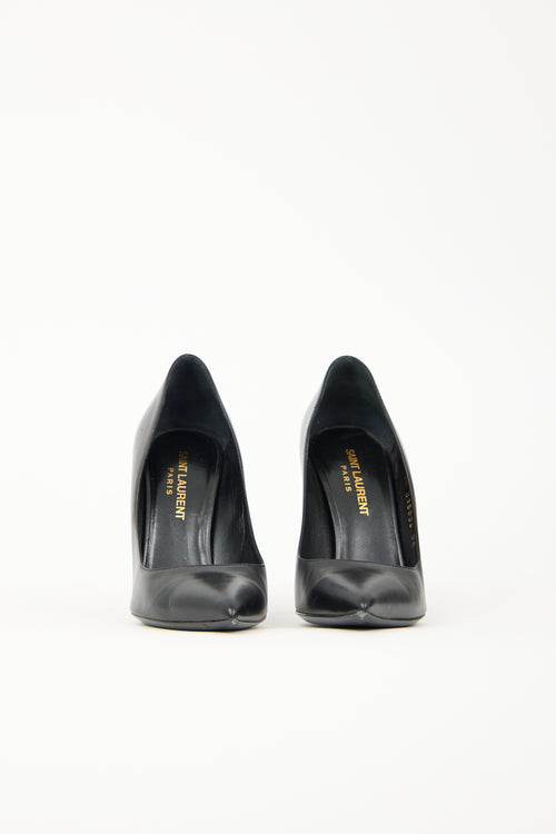 Saint Laurent Leather Paris Pump