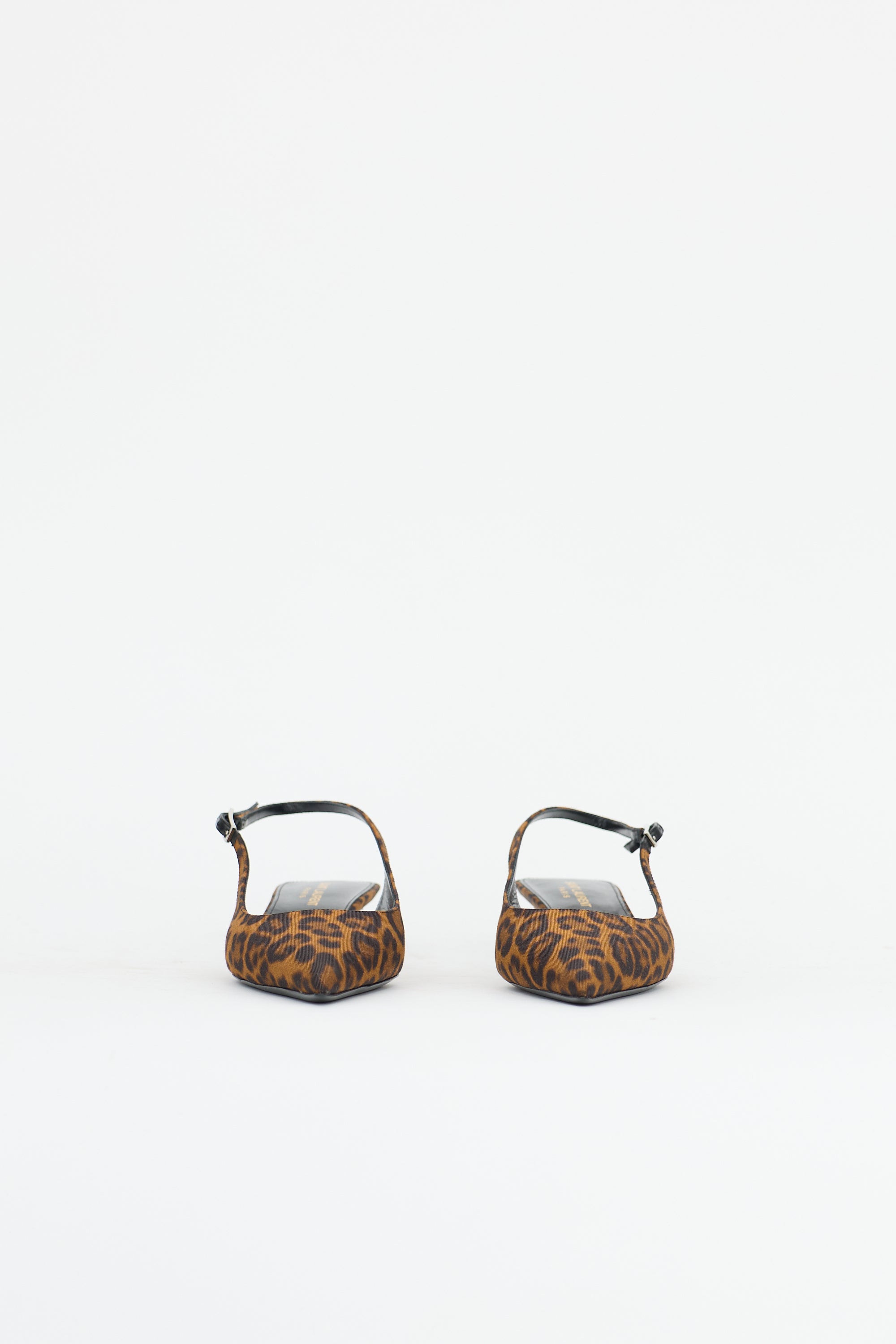 Saint Laurent Printed Slingback Heel