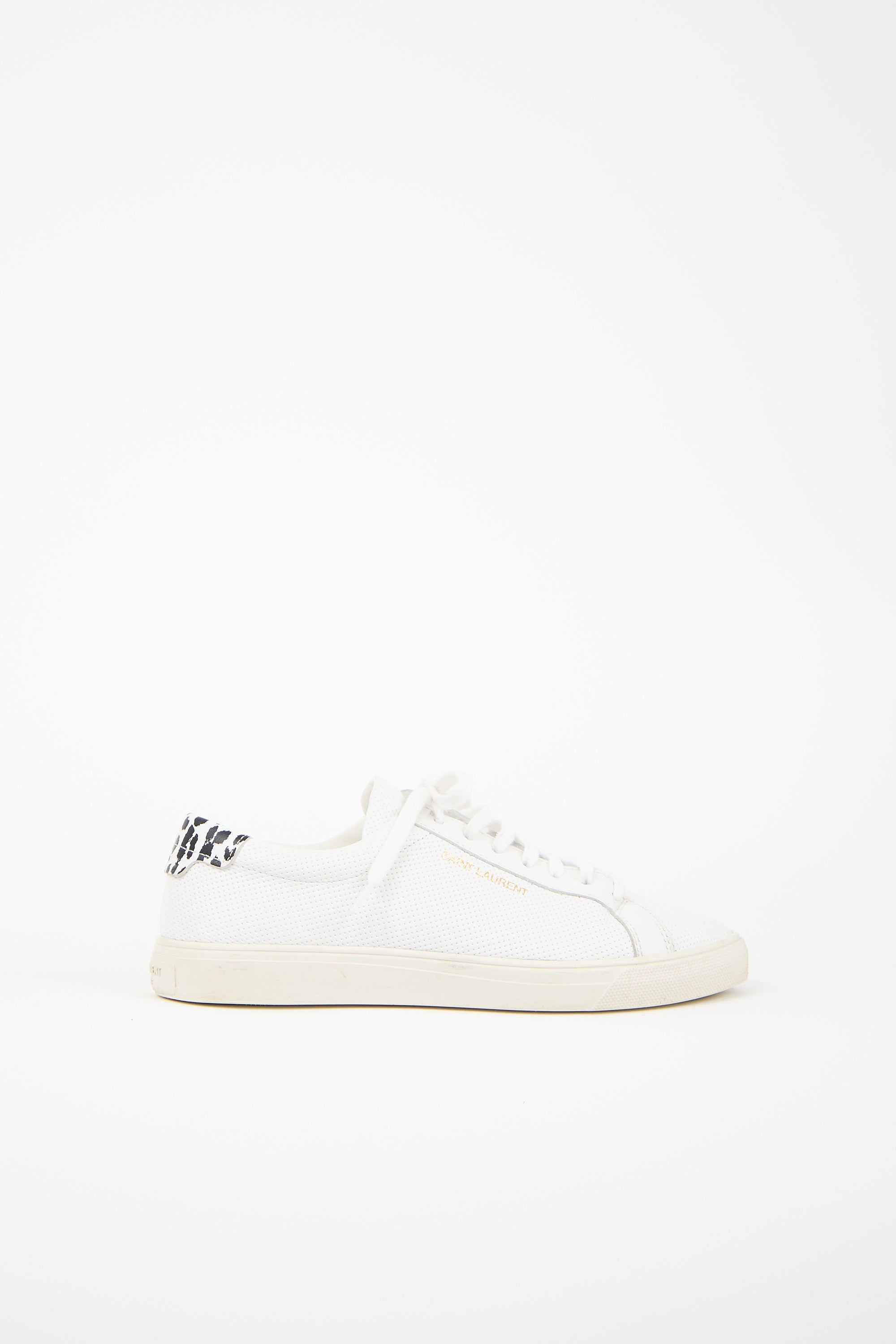 Saint Laurent Leather Andy Low Sneaker